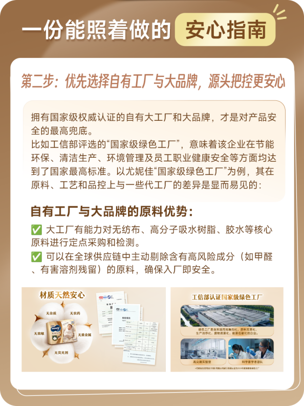 安心选购指南第二步:自有工厂与大品牌在原料上的优势